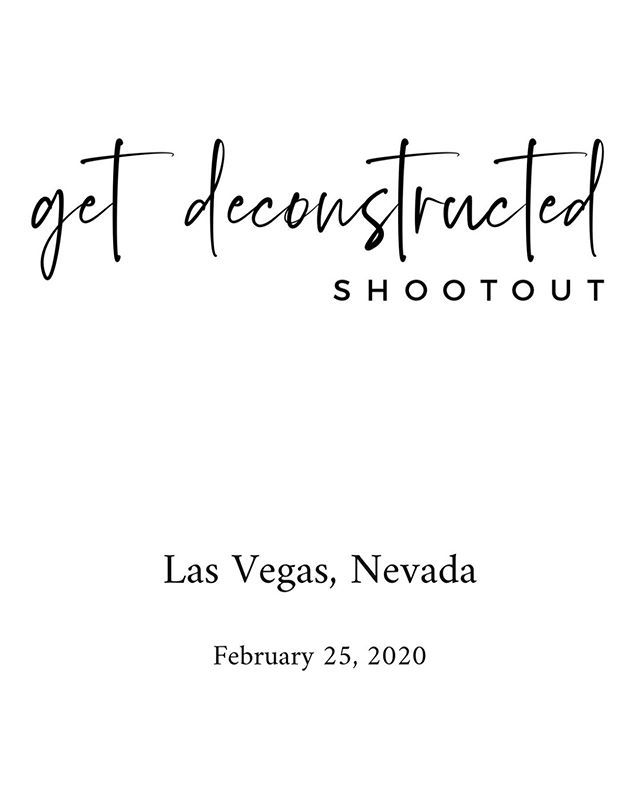 Hey photographers!!@hollitrue @brittneykluse and I are soooo excited to be headed back to the desert this February! .
We're providing intimate instruction on Posing, Lighting & Shooting Techniques in small shooting groups, which will allow for optimal shooting time for everyone!
.
Why deconstructed? Because we've reinvented the shootout experience and our past attendees LOVED it! Hit the desert with us and let's create gorgeous images that will make your creative heart soar!
.
Hope to see you there! Link to purchase in profile!!